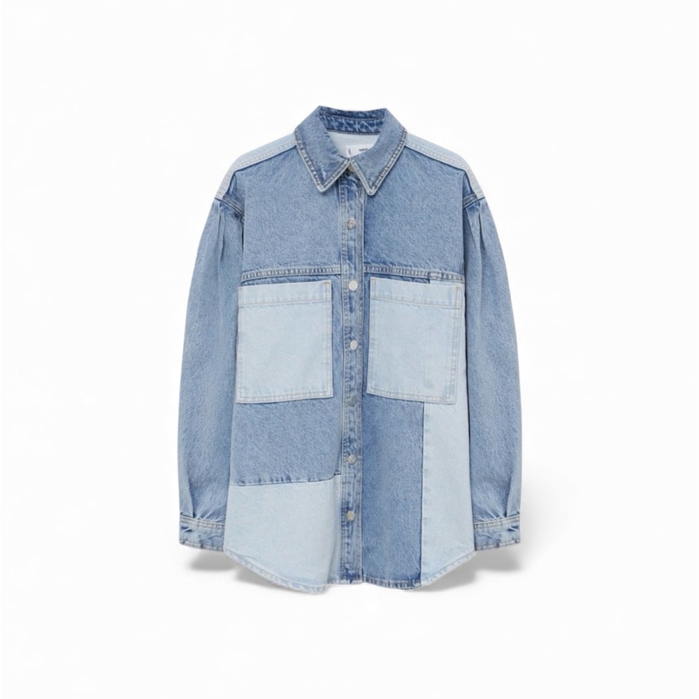 Mango Blue Denim Jacket